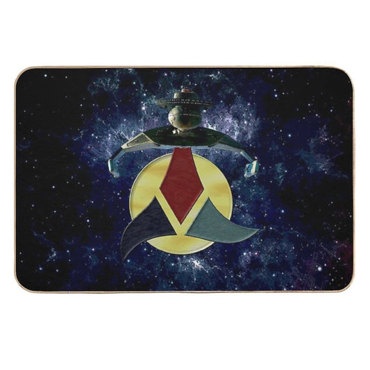 KLINGON HEART OF VIRTUE  Absorbent Bath Mat