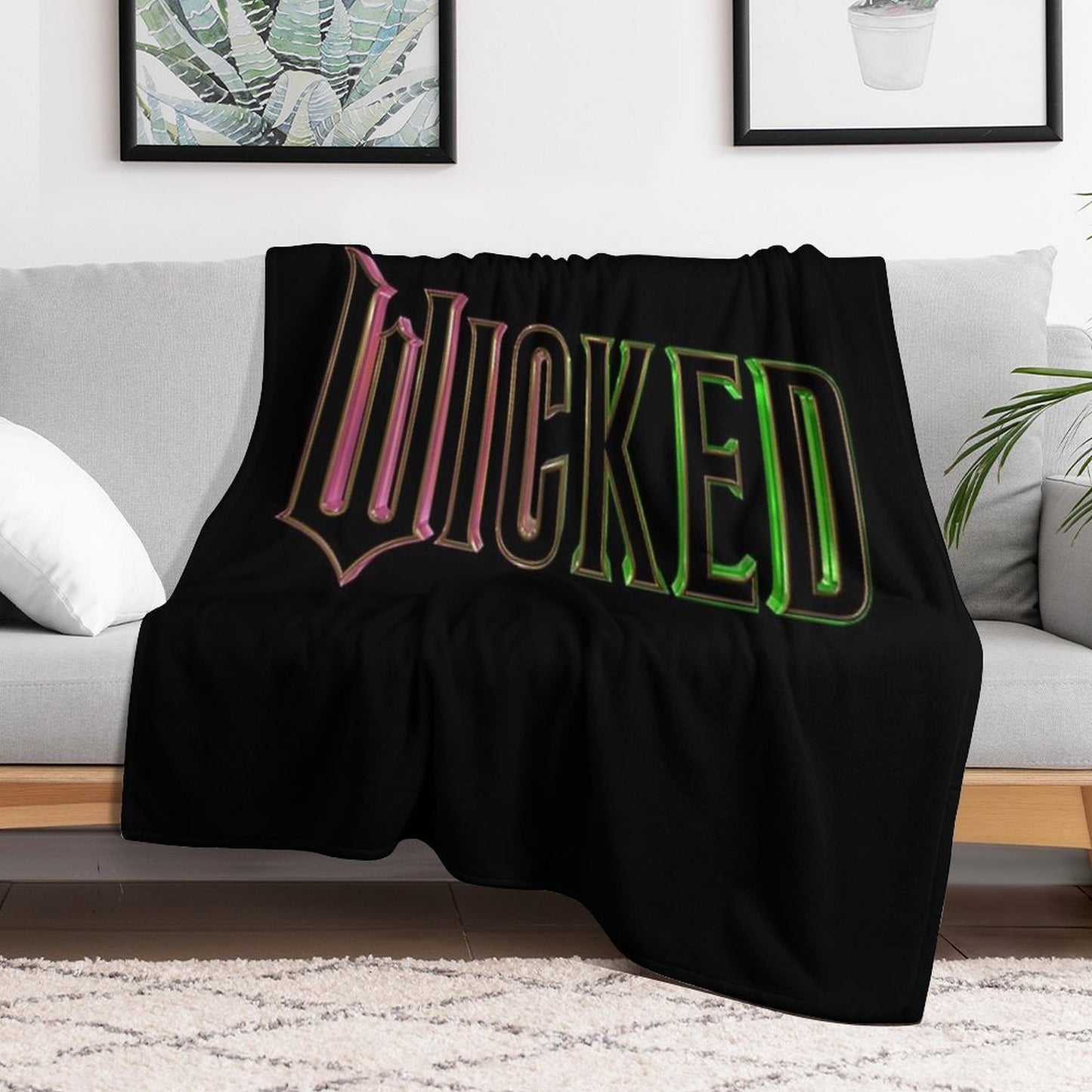 Wicked Velvety-soft Throw Blanket