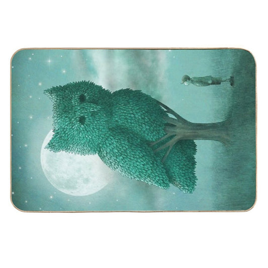 The Night Gardener  Anti-Trip Bath Mat