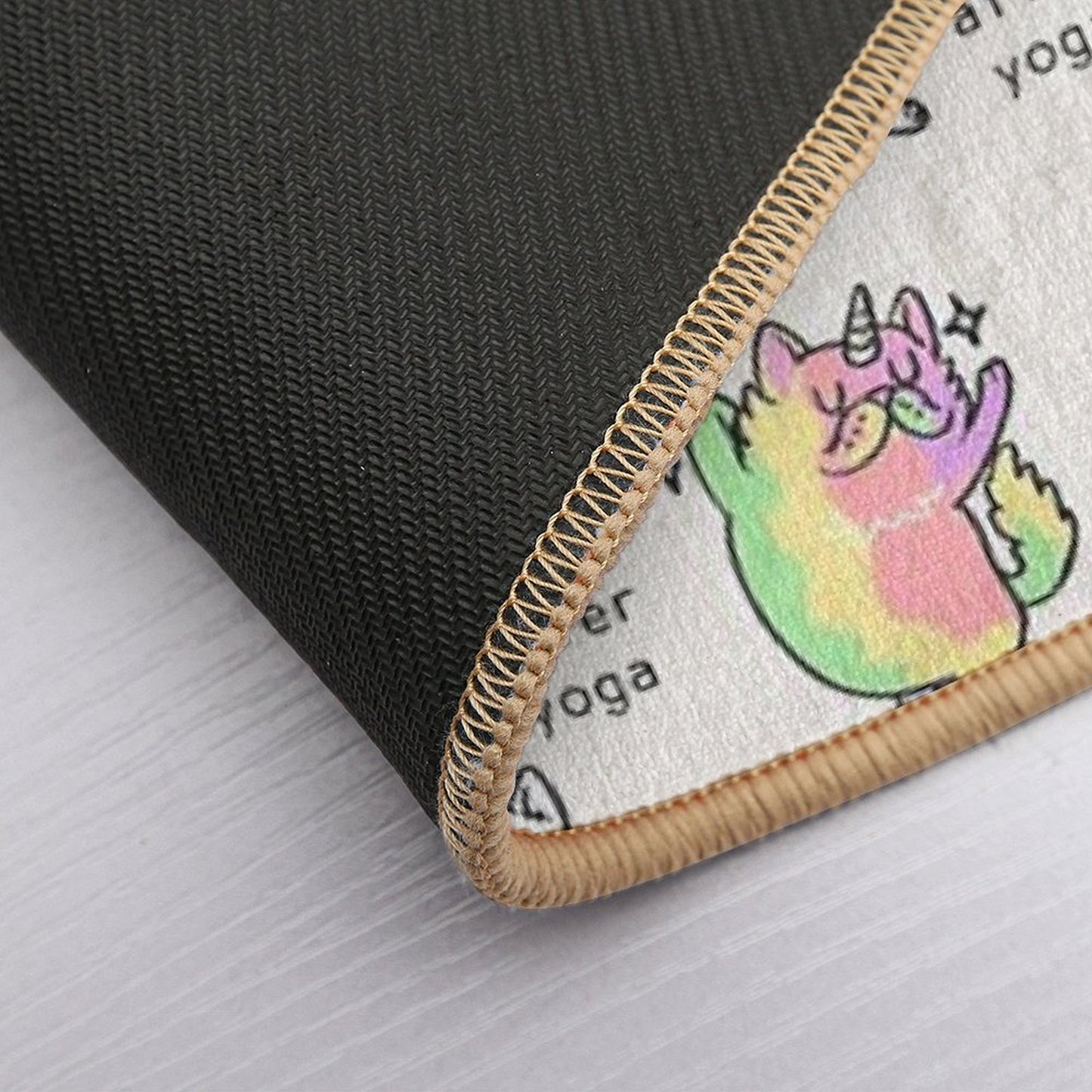 Persian Cat After Yoga  Non-Slip Bath Mat