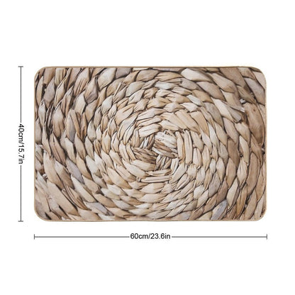 ORGANIC TEXTURE I  Easy Maintenance Bath Mat