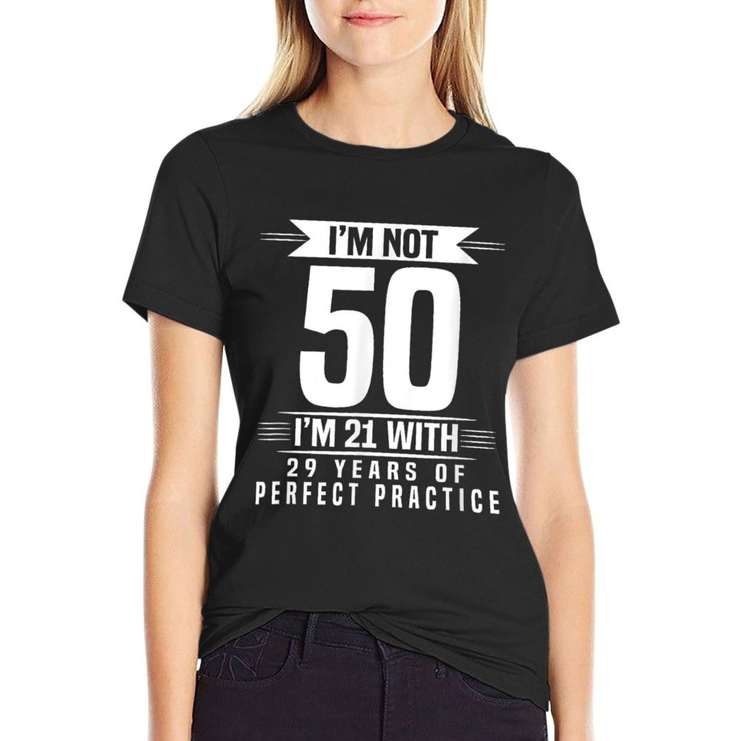 Funny 50th Birthday T  Summer-ready Fabric T-Shirt