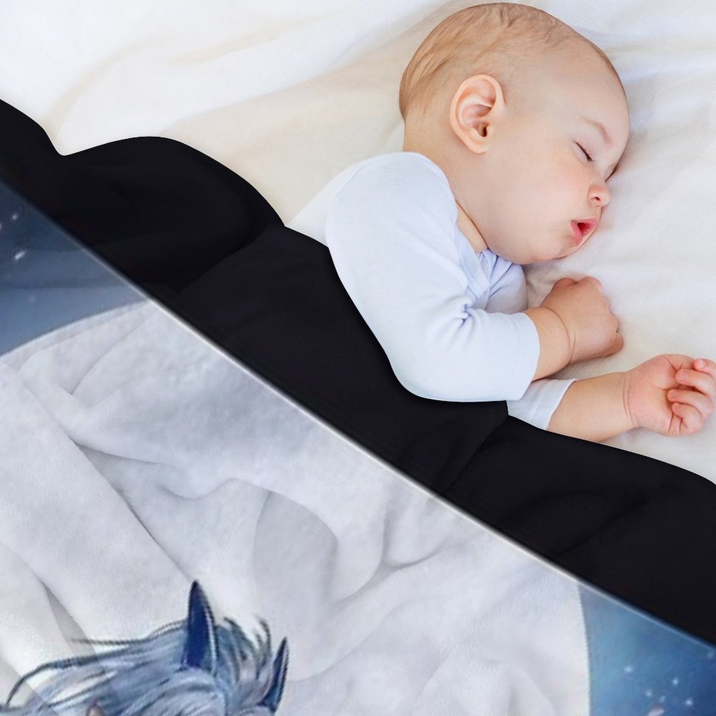 Rayla And Moon Compact Throw Blanket