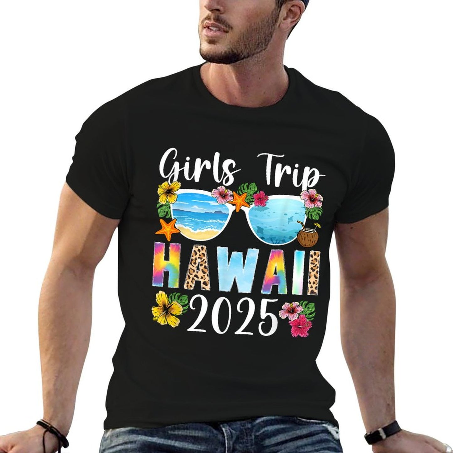 Girls Trip Hawaii 2025 Vacation Travel Hawaii Girls Trip  Affordable Price T-Shirt