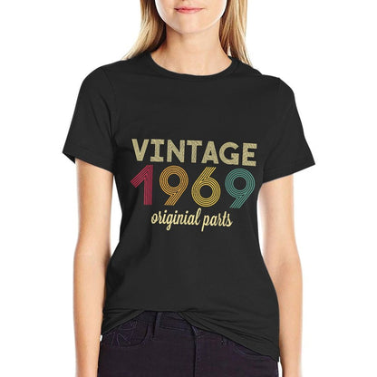 Mens 50th Birthday Gift Vintage 1969  Durable T-Shirt