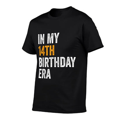14th Bday 14 Year Old Girln Boy In My 14th Birthday Era  Stretchy T-Shirt