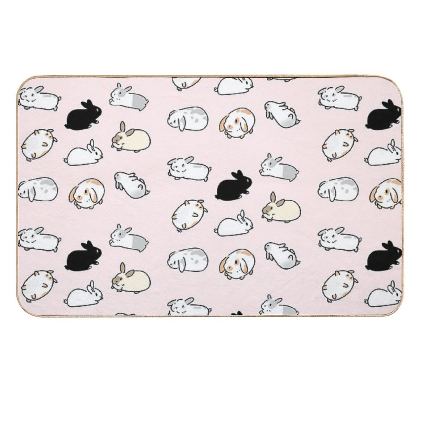 Bunny Rabbits  Multi-Purpose Bath Mat