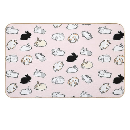 Bunny Rabbits  Multi-Purpose Bath Mat