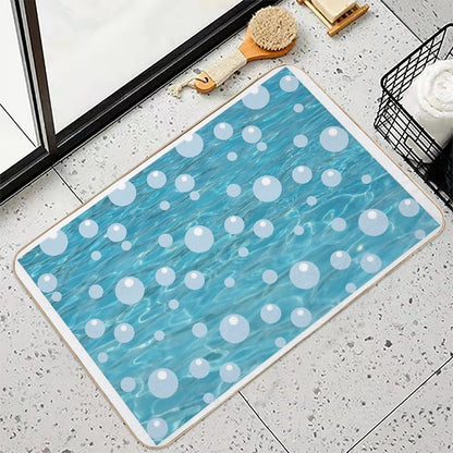 Watery Scene  Anti-Trip Bath Mat