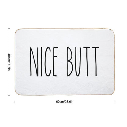 Nice Butt  Odorless Bath Mat