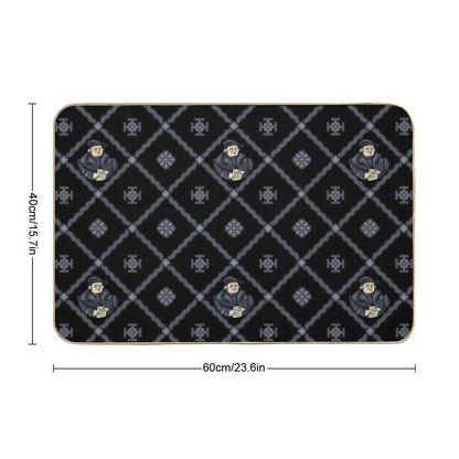 Martin Luther  Absorbent Bath Mat