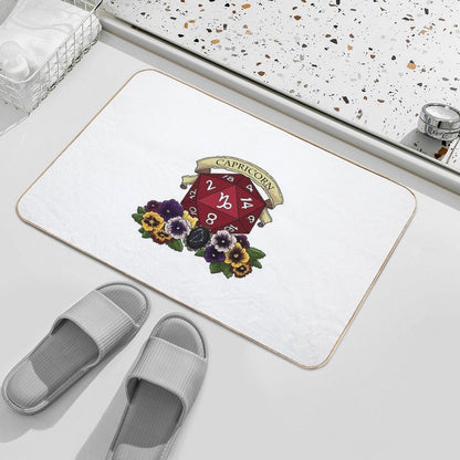 Dice Capricorn  Pet-Safe Bath Mat