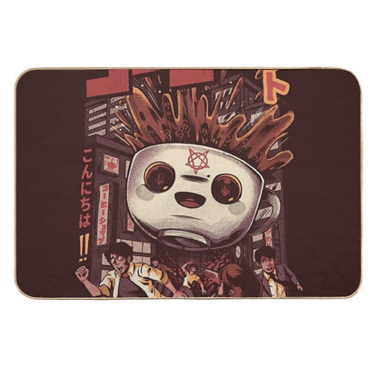 Black Magic Coffee  Stain-Proof Bath Mat