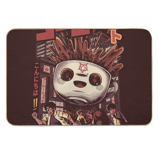 Black Magic Coffee  Stain-Proof Bath Mat