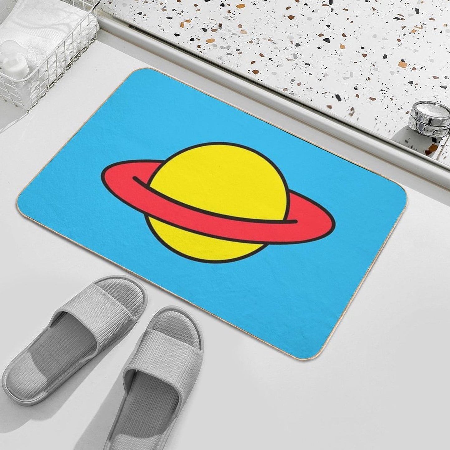 Chuckie Rugrats Planet T-shirt  Odorless Bath Mat