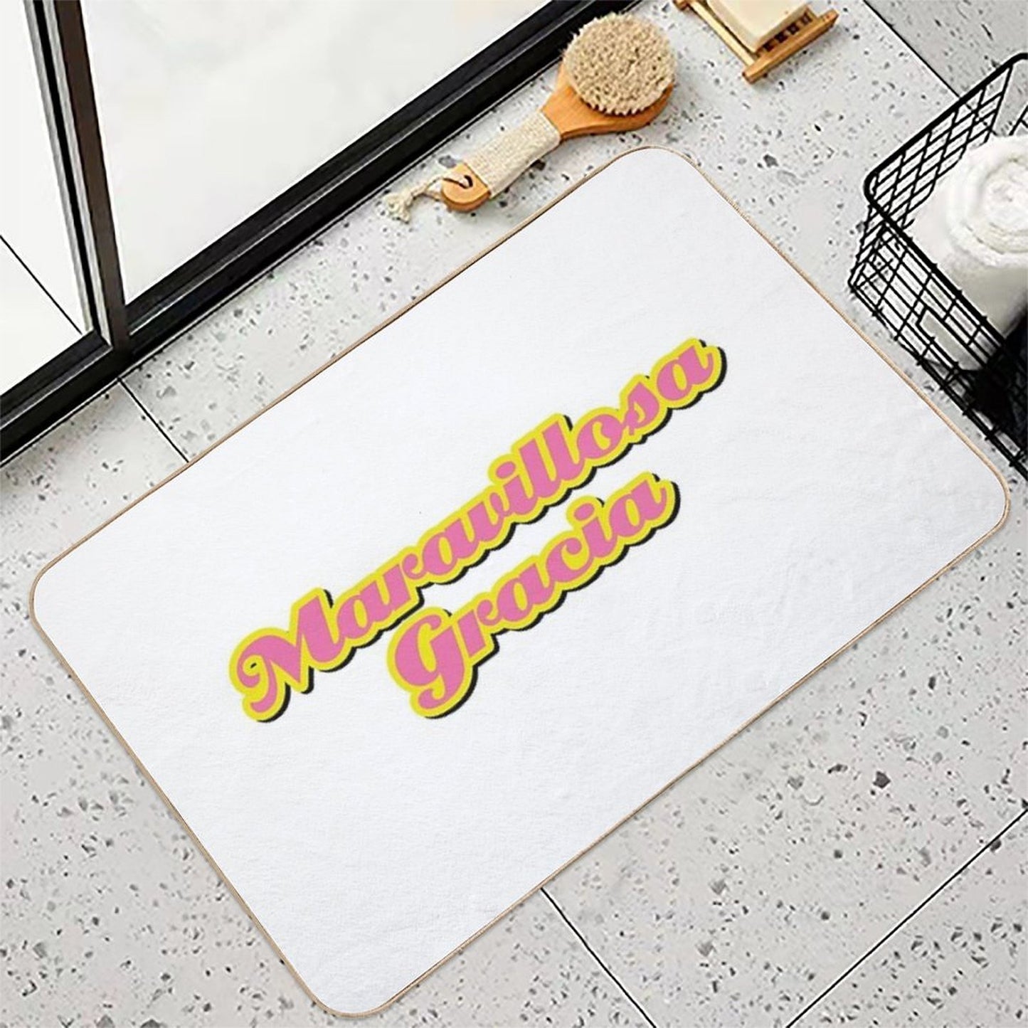 Marvelous Grace Design  Dirt-Trapping Bath Mat