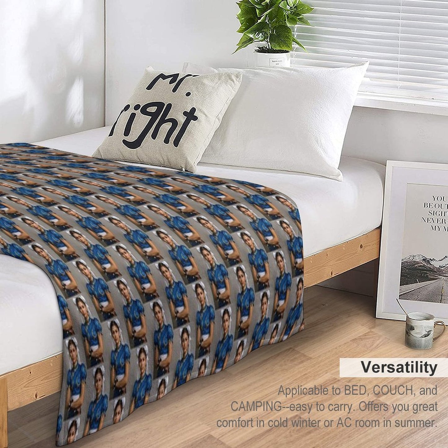 Chun-Z Versatility Throw Blanket