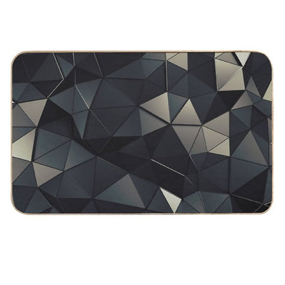 Polygon Noir  Multi-Purpose Bath Mat
