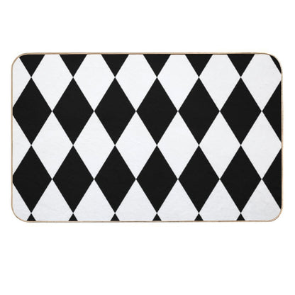 Harlequin Diamonds  Anti-Trip Bath Mat