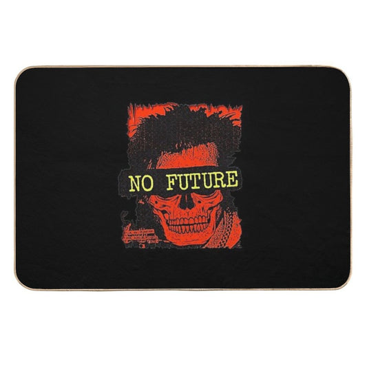 Punk No Future  Absorbent Bath Mat