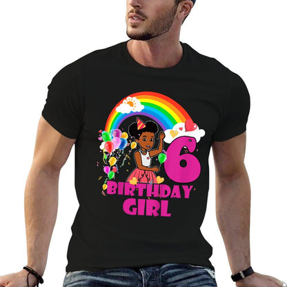 Kids It's My 6th Birthday Gracie's Corner Sixth Years Old Bday  Polyester Blend T-Shirt