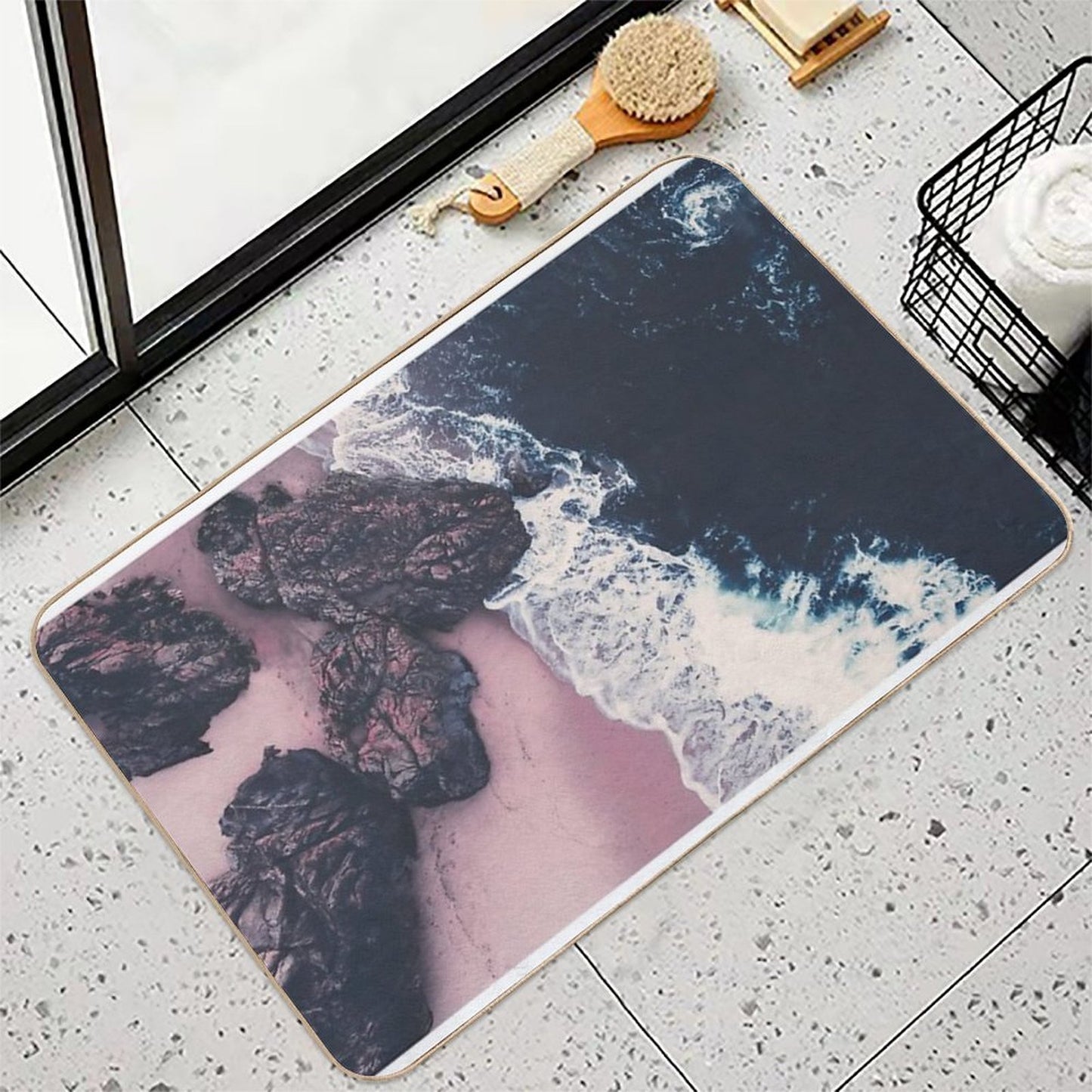 Sea of Love II  Eco-Friendly Bath Mat