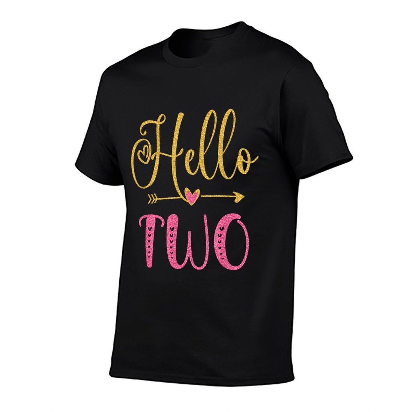 Hello Two Years Old Toddler Girl 2nd Birthday  Versatile T-Shirt