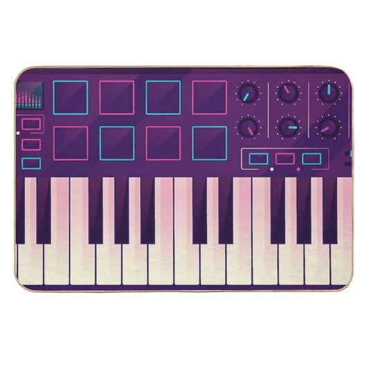 Neon MIDI Controller  Rapid-Drying Bath Mat