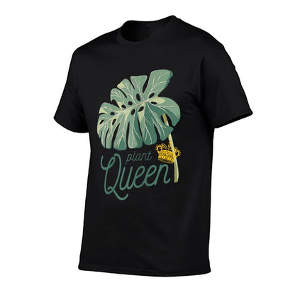 Monstera Plant Queen Houseplant  Boho Nature Leaf  Easy-care T-Shirt