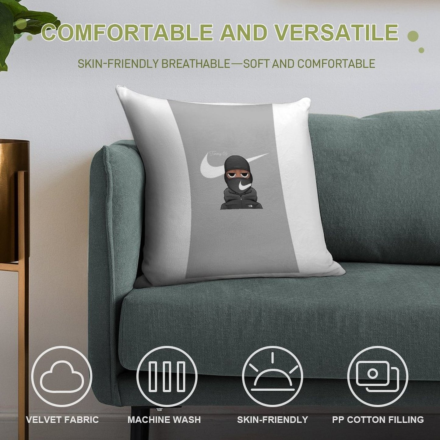 Nike Soft Gift Ready Throw Pillow