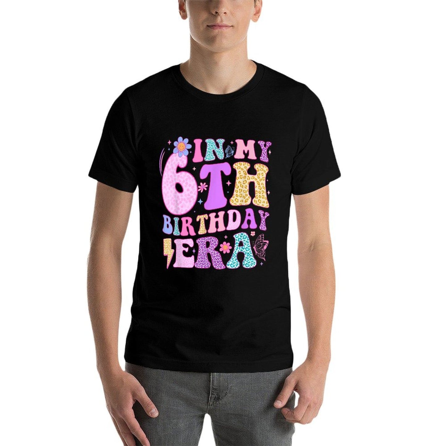 In My 6th Birthday Era Six Bday 6 Year Old Birthday Girl  Breathable T-Shirt