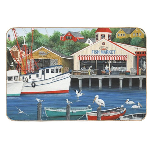 Pelican Bay  Anti-Trip Bath Mat