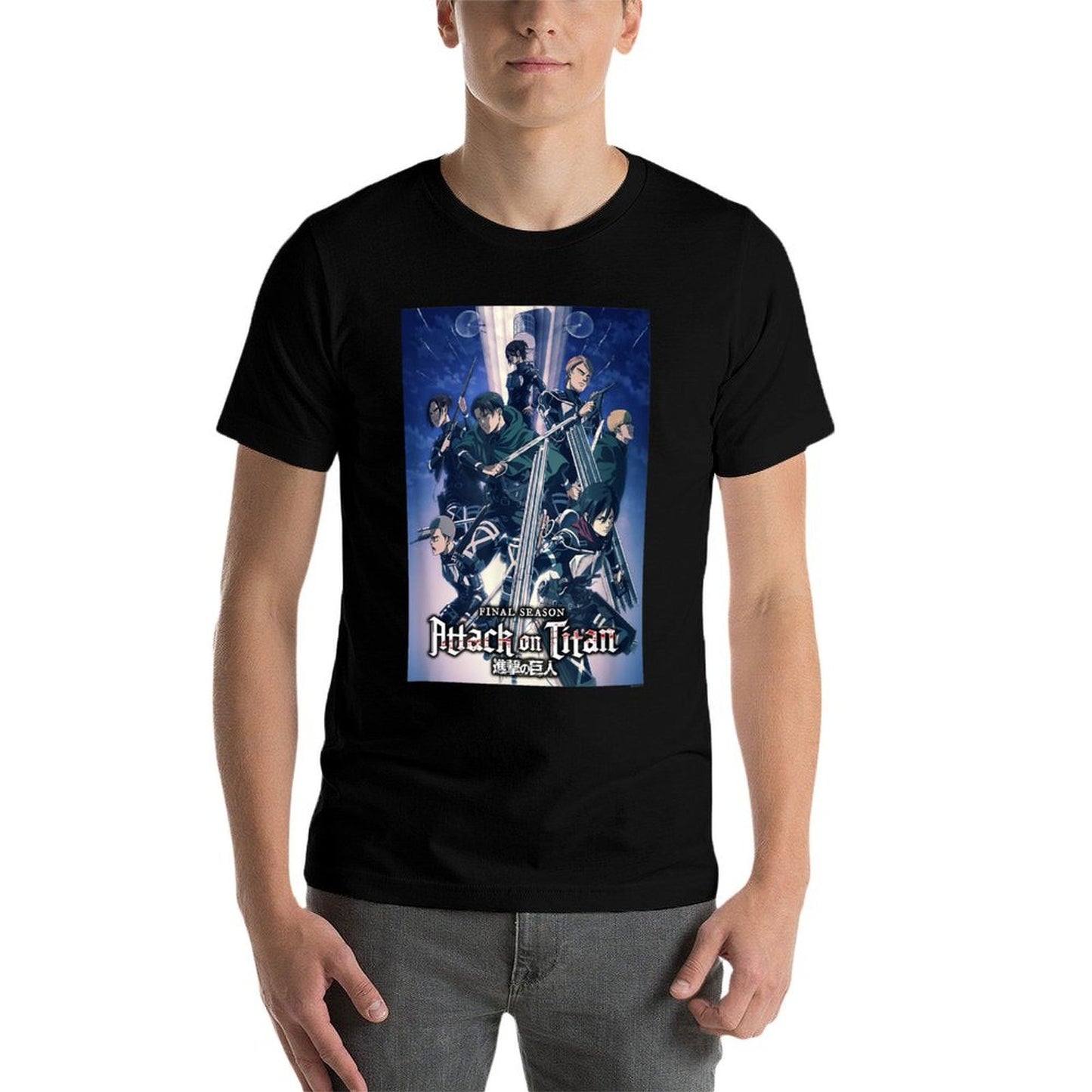 Attack on Titan Season 4 Colorful Key Art with Logo Anime  Lightweight T-Shirt