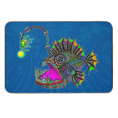 Electric Angler Fish  Multi-Purpose Bath Mat