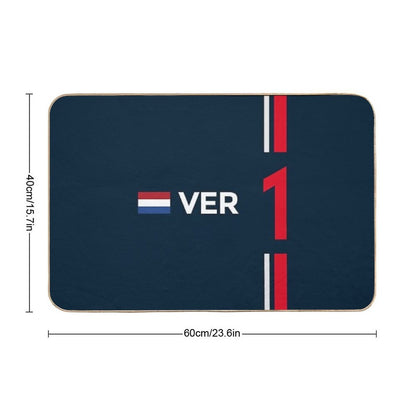 F1 2022 - #1 Verstappen  Easy Maintenance Bath Mat