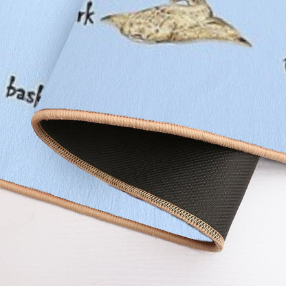 Sharks for Shark Lovers  Fade-Resistant Bath Mat