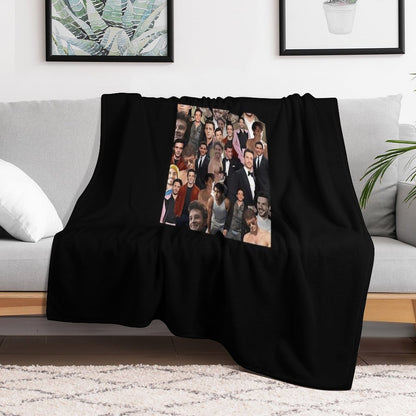 Jonathan Bailey Collage Versatility Throw Blanket