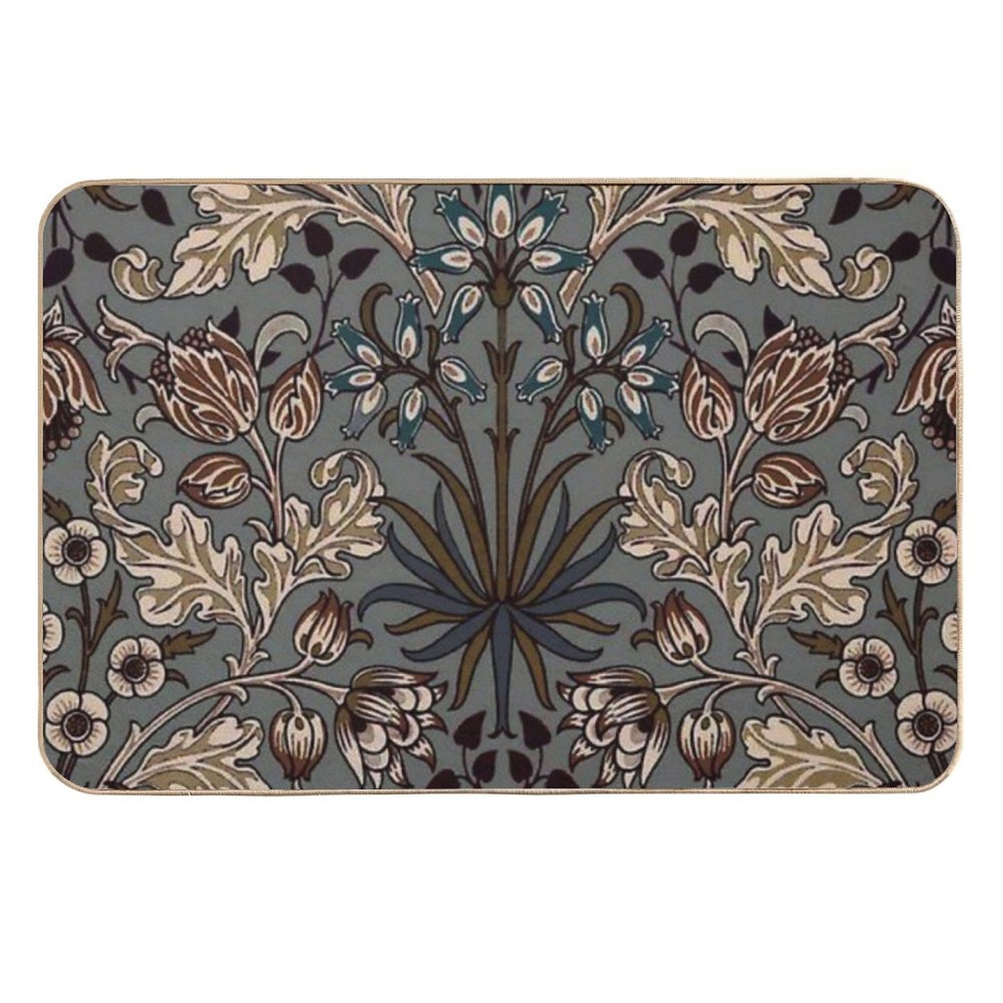 William Morris Fabric Design  Pet-Safe Bath Mat