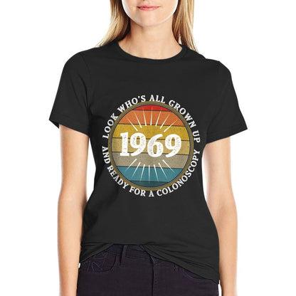 Vintage 1971 Fifty 50th Birthday Gag Joke Father Gift Idea  Soft T-Shirt