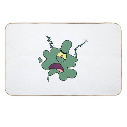 Squished Plankton  Stain-Proof Bath Mat