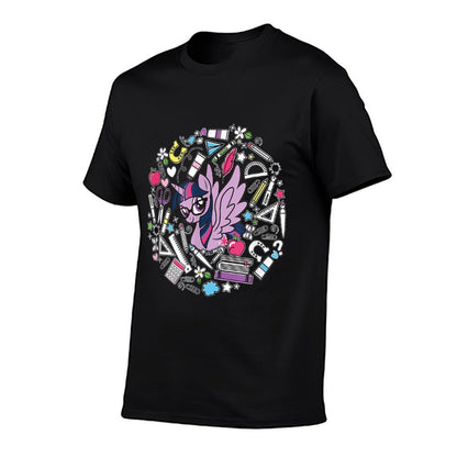 Twilight Sparkle Ready For School  Quick-drying T-Shirt