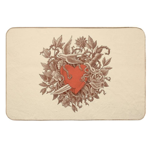 Heart of Thorns  Versatile Bath Mat