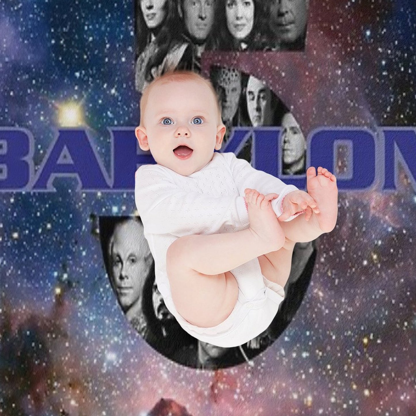 Babylon 5 Shrink-resistant Throw Blanket