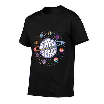 Safe Space Equal Rights Rainbow LGBT Gay Lesbian Trans Pride  Classic T-Shirt