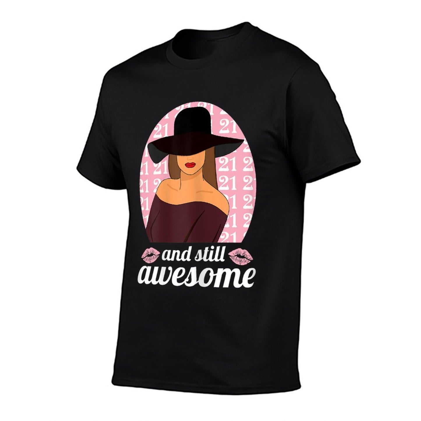 Womens 21 Year Old And Still Awesome 21st Bday Outfit 21st Birthday  Moisture-wicking T-Shirt