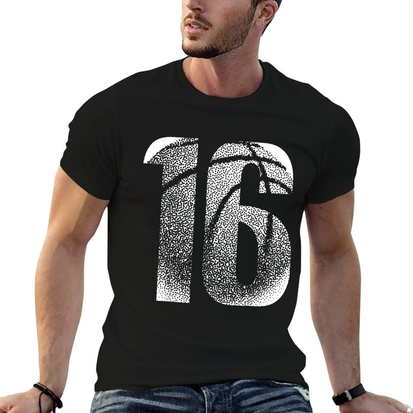 16th Birthday Boy Basketball Player Basketball 16 Years Old  Classic T-Shirt
