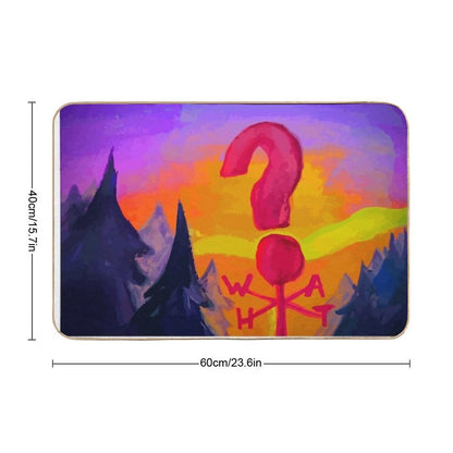 Gravity Falls Landscape  Odorless Bath Mat