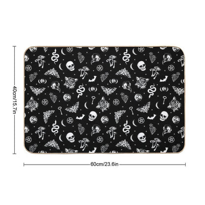 Witchcraft B&W  High-Traffic Bath Mat