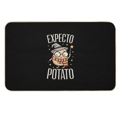 Expecto Potato - Wizard Funny  Long-Lasting Bath Mat