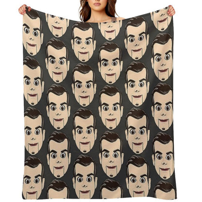 Slappy Movie Wrinkle-free Throw Blanket